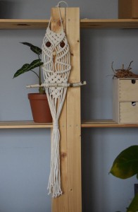 Makrama- LOVE2ROPE - Sowa Naturalna XL