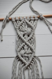Makatka,zawieszka makrama mini 2