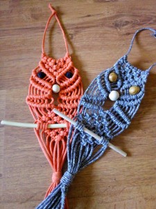 Makrama- LOVE2ROPE - pomarańczowa