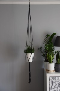 Kwietnik Flower HENDI - Czarny S