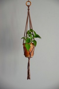 Kwietnik Flower HENDI - Kawowy