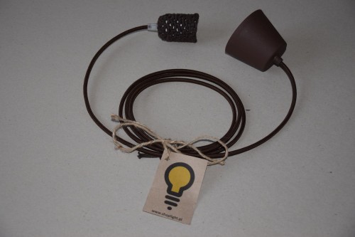Lampa wisząca Cotton - Brown - www_shoplight_pl - 1.JPG
